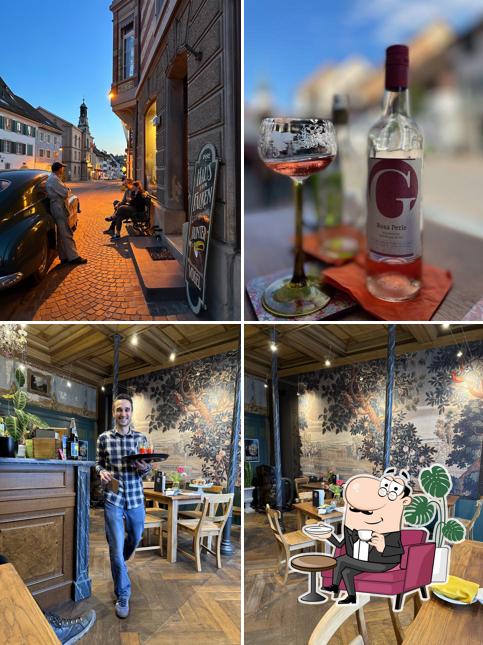 Weincafé Bunter Vogel