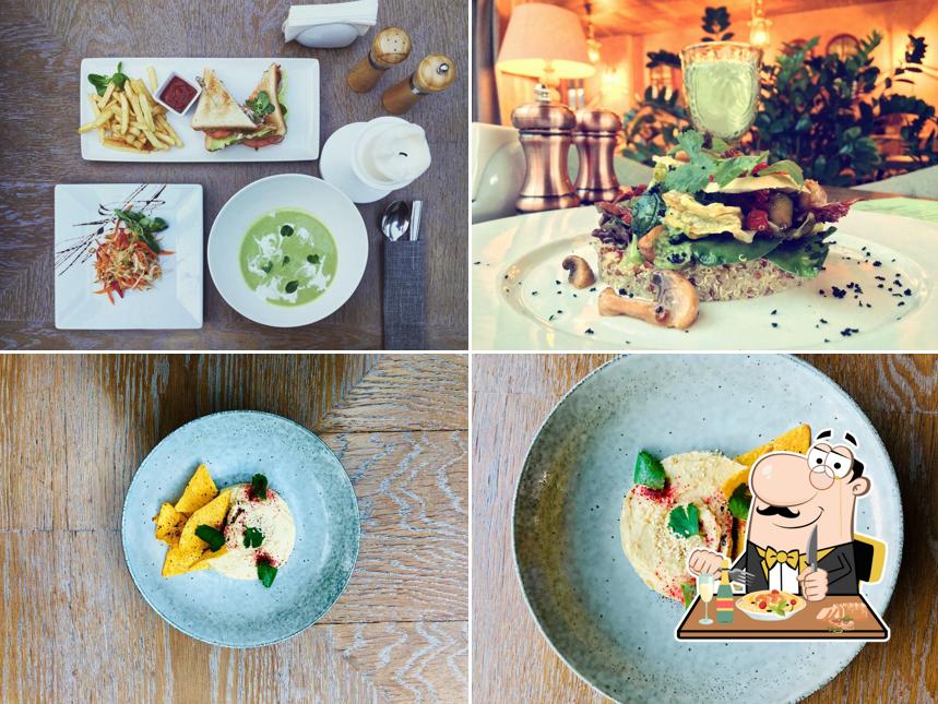 Блюда в "Ресторане Penates"