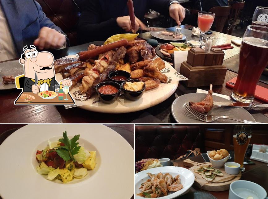 Блюда в "Гамбринусе на Тверском"