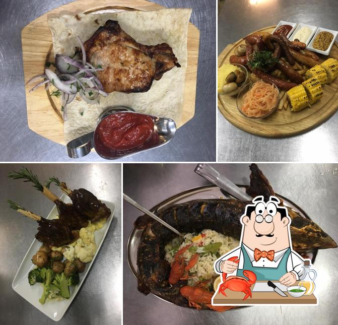 Закажите блюда с морепродуктами в "ресторане караоке ла русь"