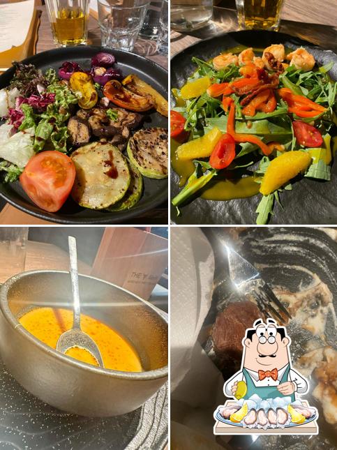 Устрицы в "The Бык"