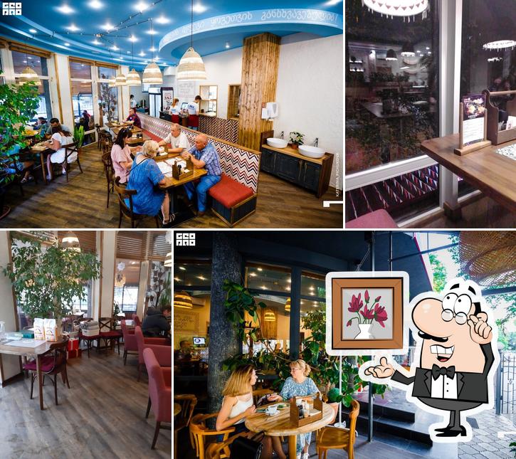 Посмотрите на внутренний интерьер "Старик Хинкалыч"