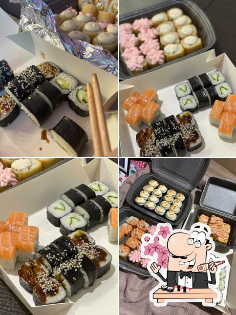 В "Ёбидоёби" предлагают суши и роллы