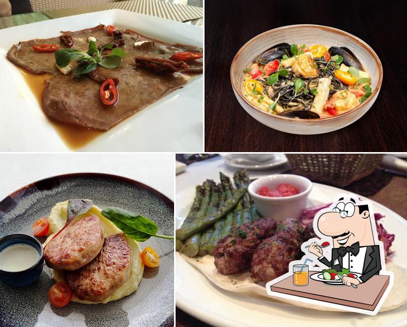 Блюда в "Поместье Парк"