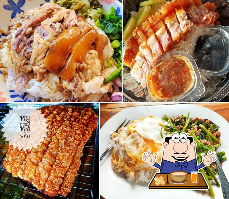 ขาหมูทอด@หมูกรอบพุงพลุ้ย