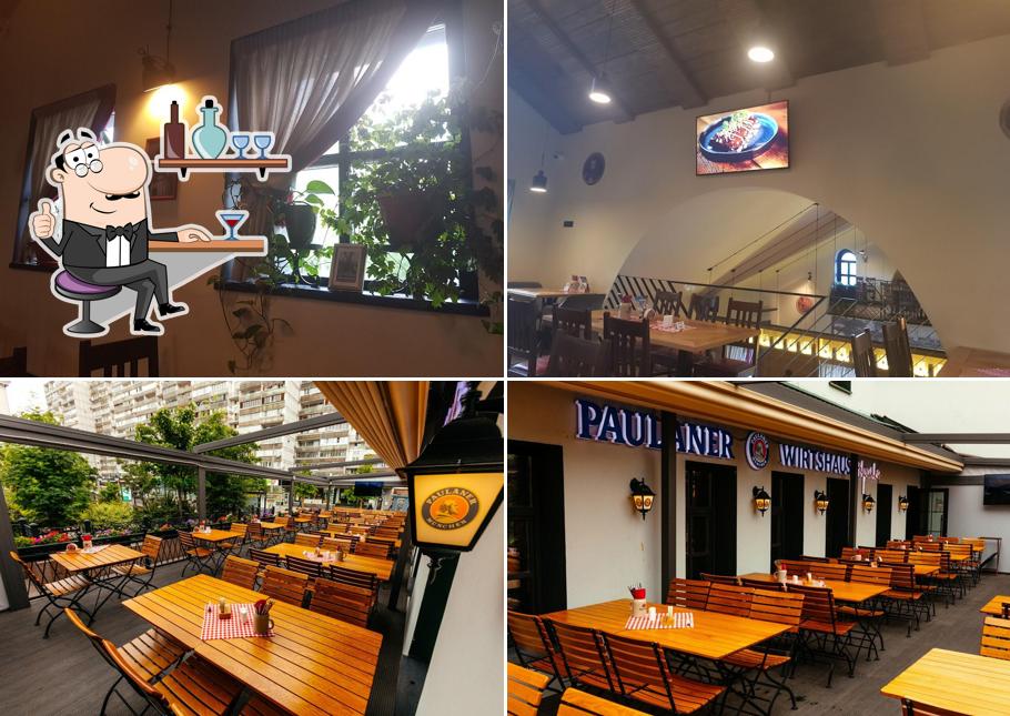 Интерьер "Paulaner"