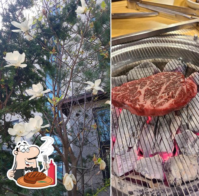 백년숯불정육식당