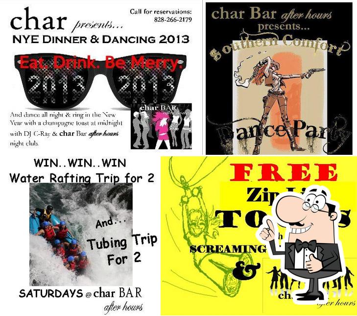 Char Bar after hours