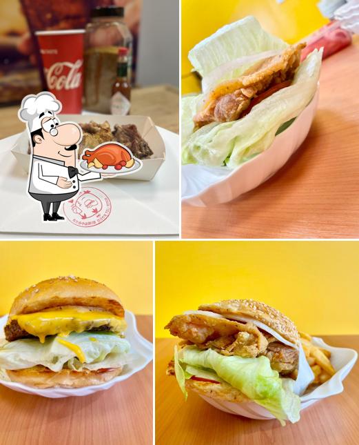 佶肯美式漢堡炸雞GK hamburger restaurant/咖啡奶茶自動販賣機