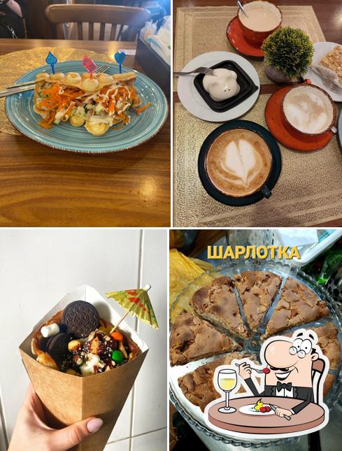 Еда в "Papuccinco"