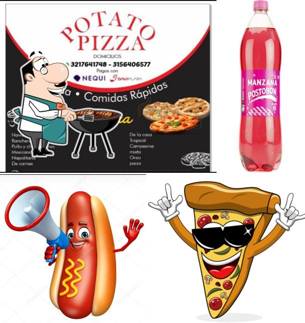 Potato pizzería y comidas rápidas