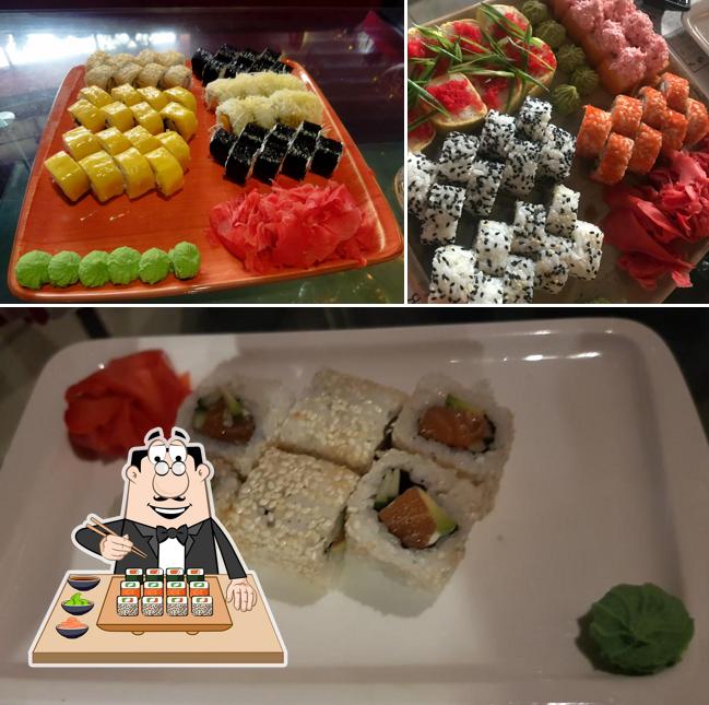 В "Киото" подают суши и роллы