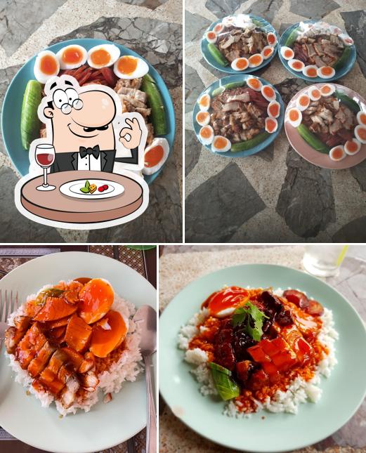 เจ้แอ๊ด หมูกรอบ หมูแดง ภาชี