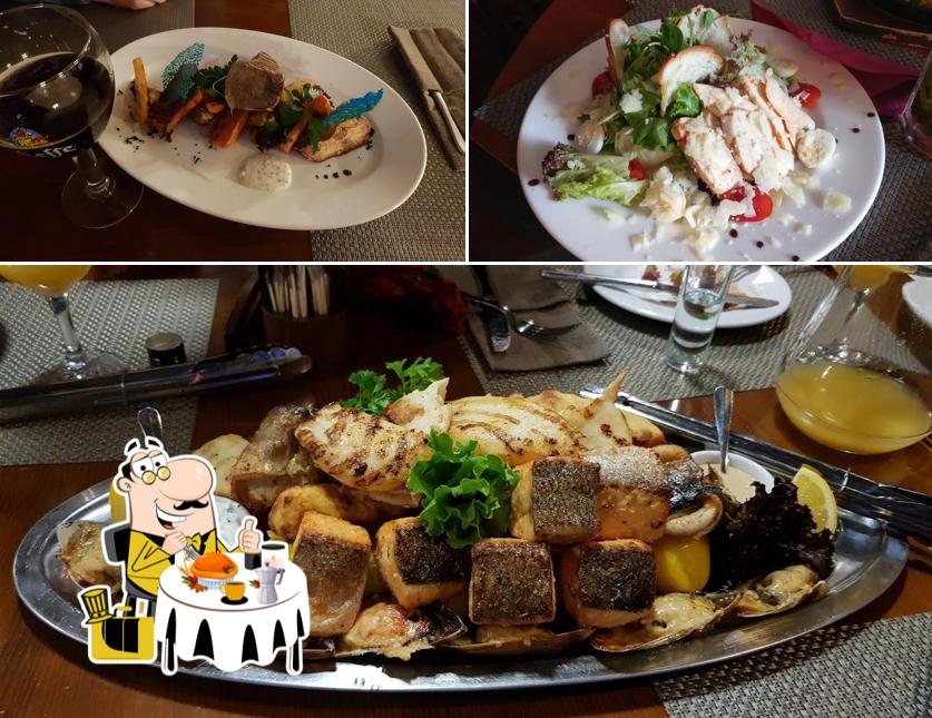 Еда в "Британнике"