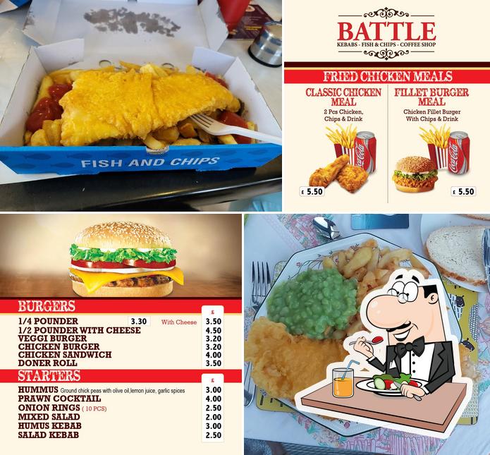 Battle Kebabs, Fish & Chips Cafe Restaurant