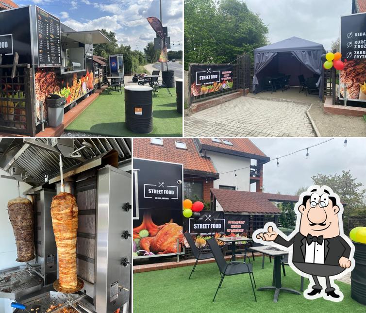 Street food kebab