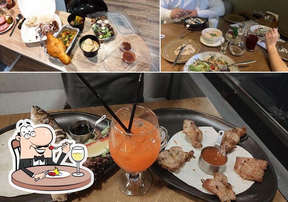 Еда в "Добром грузине"