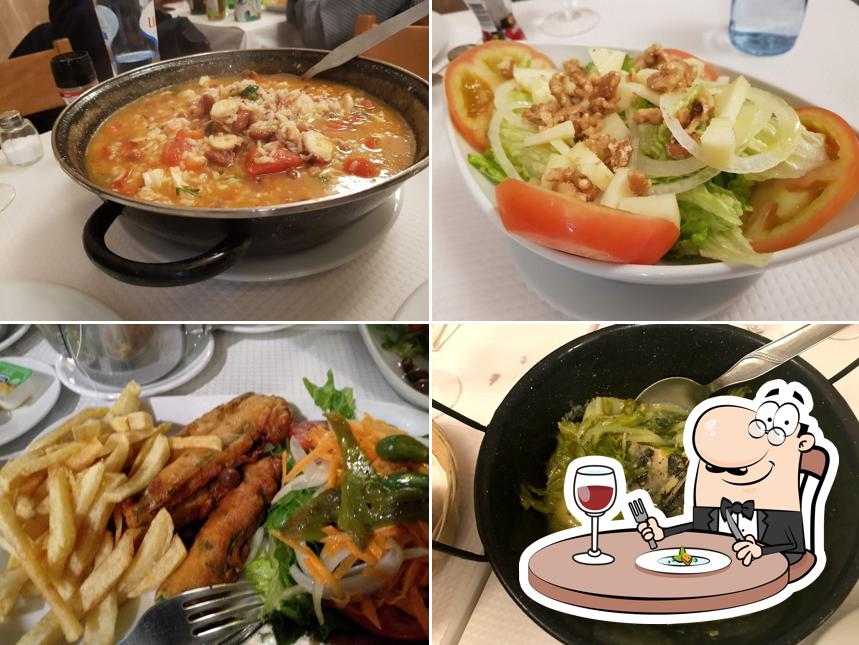 Еда в "Fidalgo Restaurante, Wine Bar & Tapas"