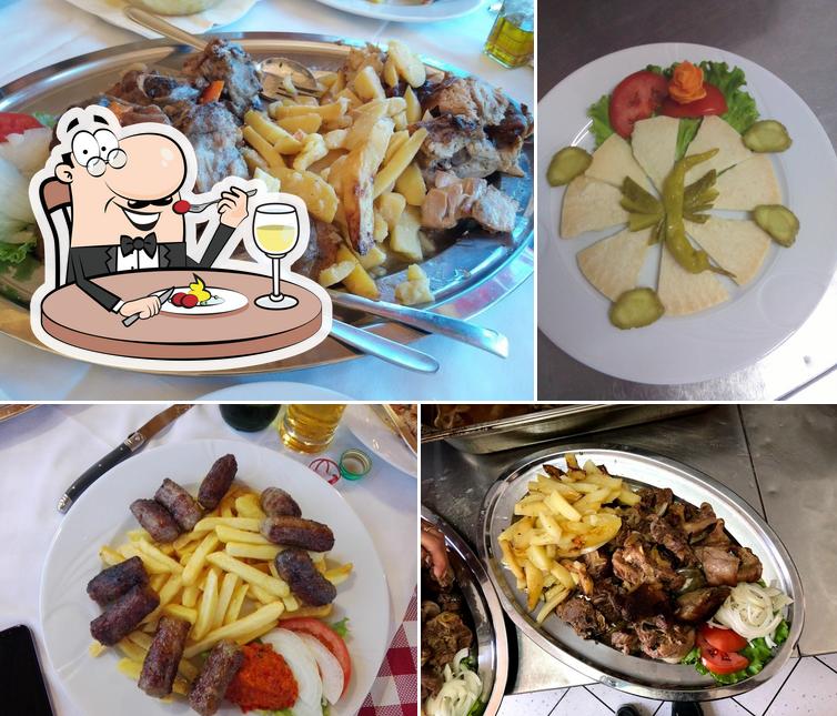 Restaurant Gromaca /Losinj-Cres/ lamb /Spanferkel /maialino