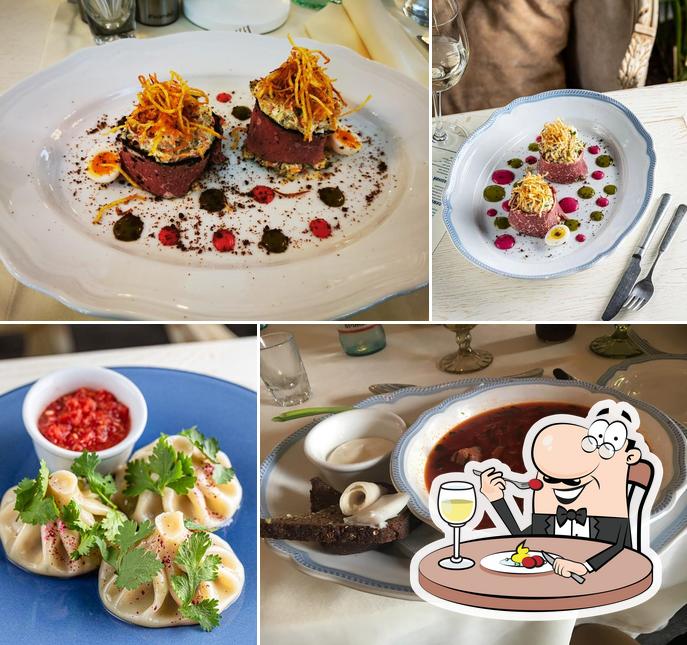 Еда в "Московском Небе"