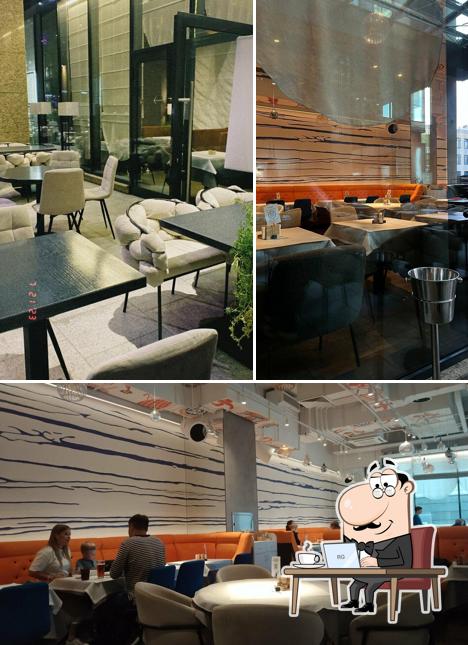 Посмотрите на внутренний интерьер "Гермес"