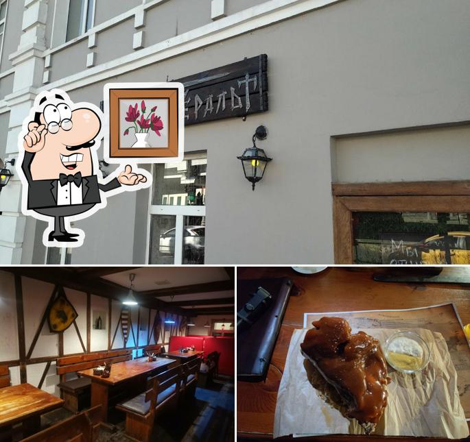 Посмотрите на внутренний интерьер "Таверна Дядя Геральт"