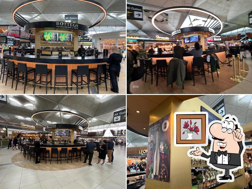Bottega Prosecco Bar Stansted Airport