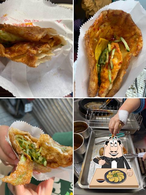 三味炸蛋蔥油餅