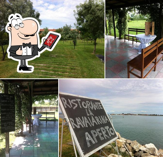 La ravaiarina, il ristorante sull'isola