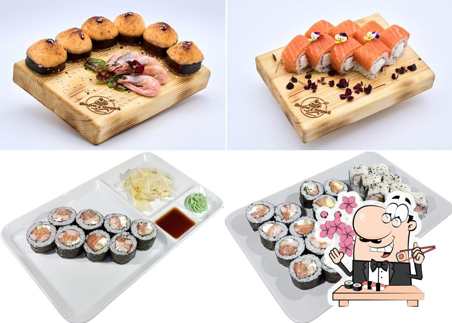 Попробуйте различные сеты суши