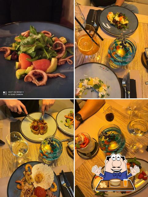 Еда в "Мясе & Рыба"