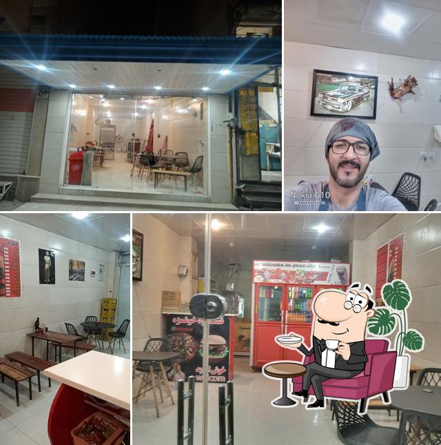 پیتزا و فست فود خوشمزه