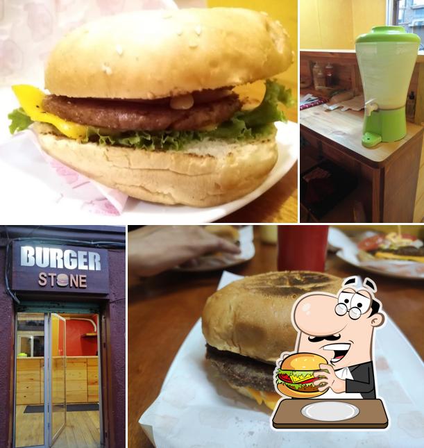 Burger stone