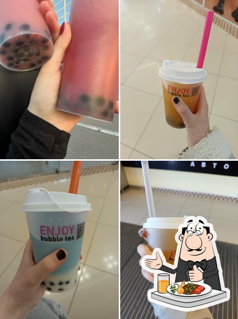 Enjoy bubble tea
