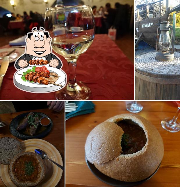 Блюда в "Круглой башне"