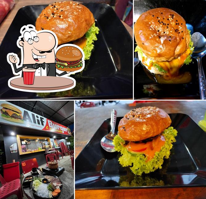 Alif Burger Homemade