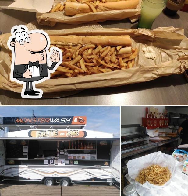 Frite en or