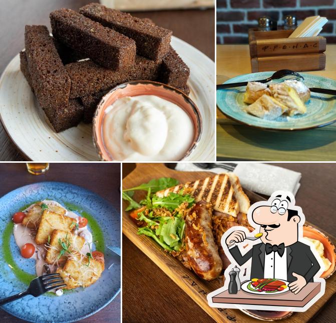 Еда в "Френдсе Coffee and Kitchen"