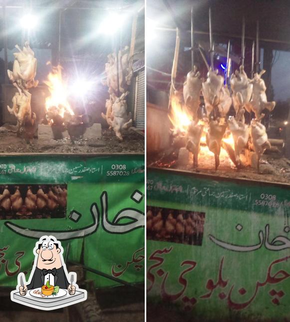 Khan chicken balochi sajji vihari Bazar burewala
