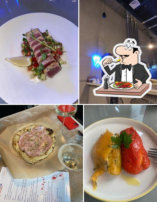 Еда в "Mátes Pizza"