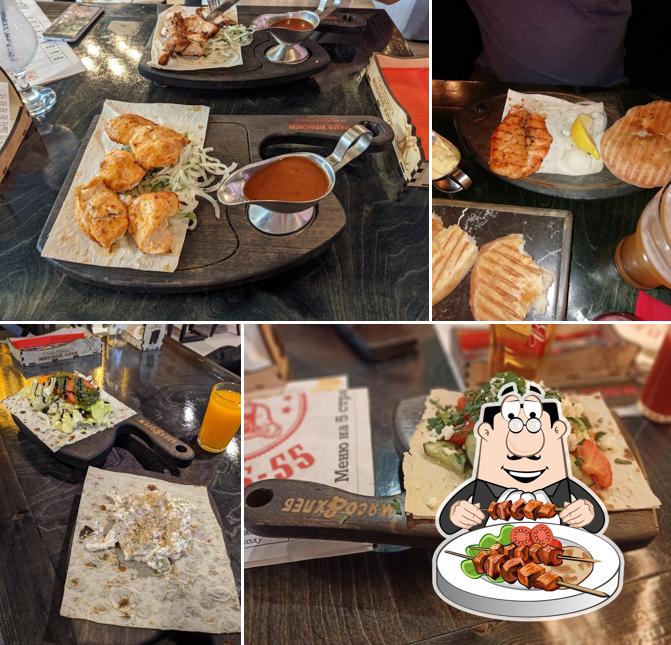 Блюда в "Мясо & Хлеб"