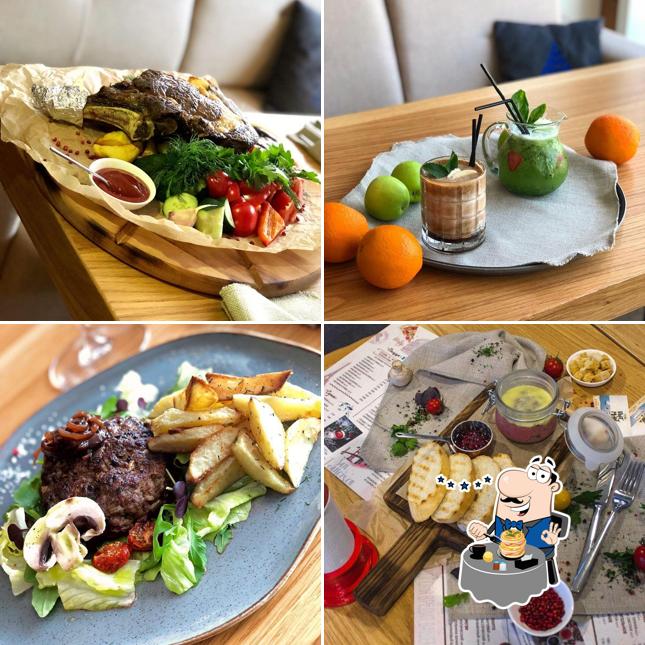 Блюда в "Порте Моне"