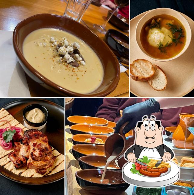 Блюда в "Мясная деревня"