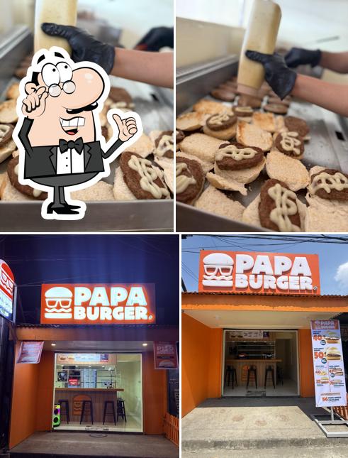 Papa Burger Paradahan Uno-Tanza