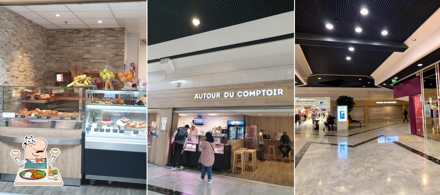Autour du comptoir
