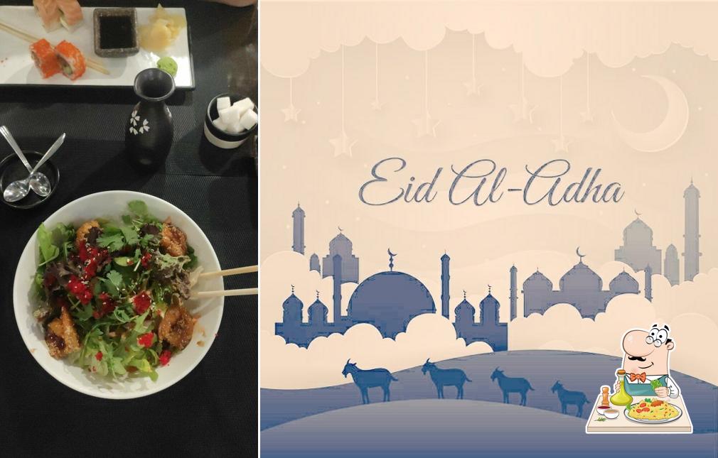 Еда в "Суши-баре "Токоро""