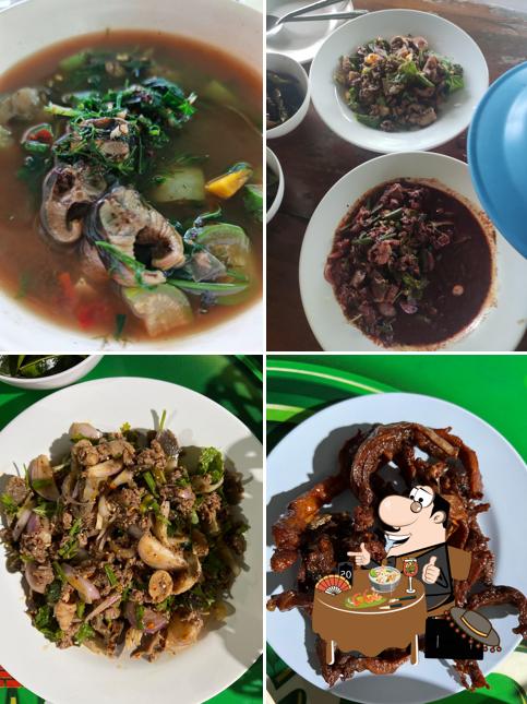 ร้านลาบเป็ดครัวหนองเบ็น Spicy Minced Duck, Laab Ped Krua Nong Ben Restaurant