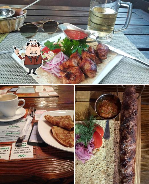Еда в "Таверне на Карпинского"