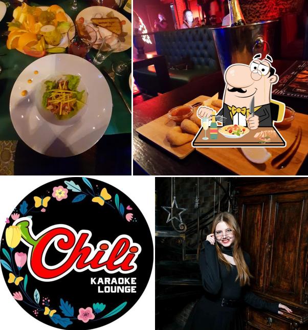 Блюда в "Караоке-клуб Чили"