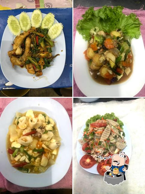 ร้านมารวยโภชนาอาหารไทยอาหารมื้อค่ำ